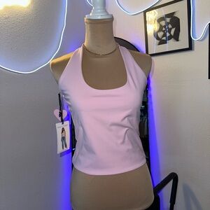 Light Pink halter Top